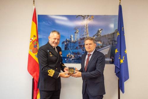 Ambassador Pulch & Operation ATALANTA Commander