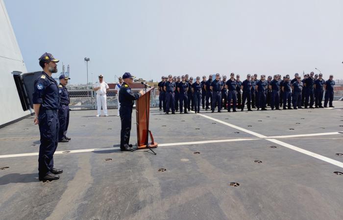 FCDR on board CARLO BERGAMINI