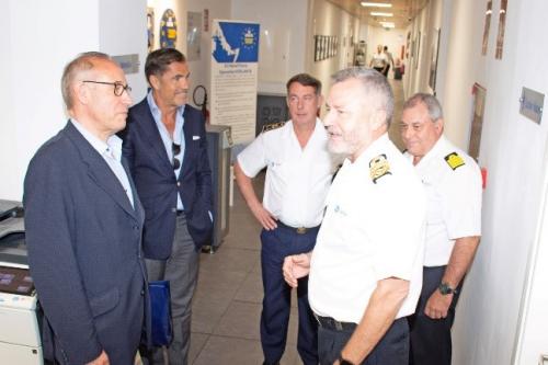 EUCAP Somalia HoM visit to EUNAVFOR OHQ