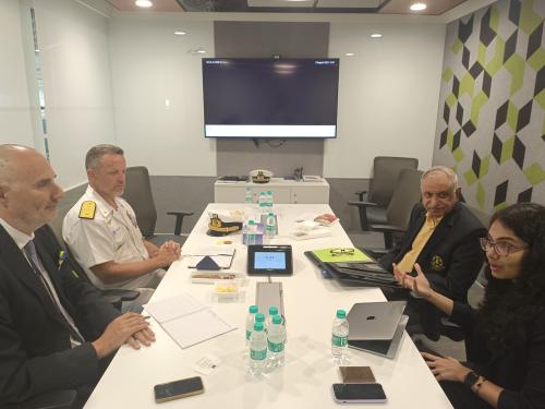 DCOM meeting with VADM Luthra