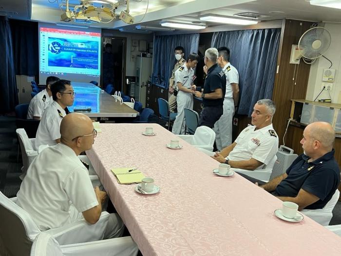 EUNAVFOR OPCDR, MG Shawley and Djiboutian authorities