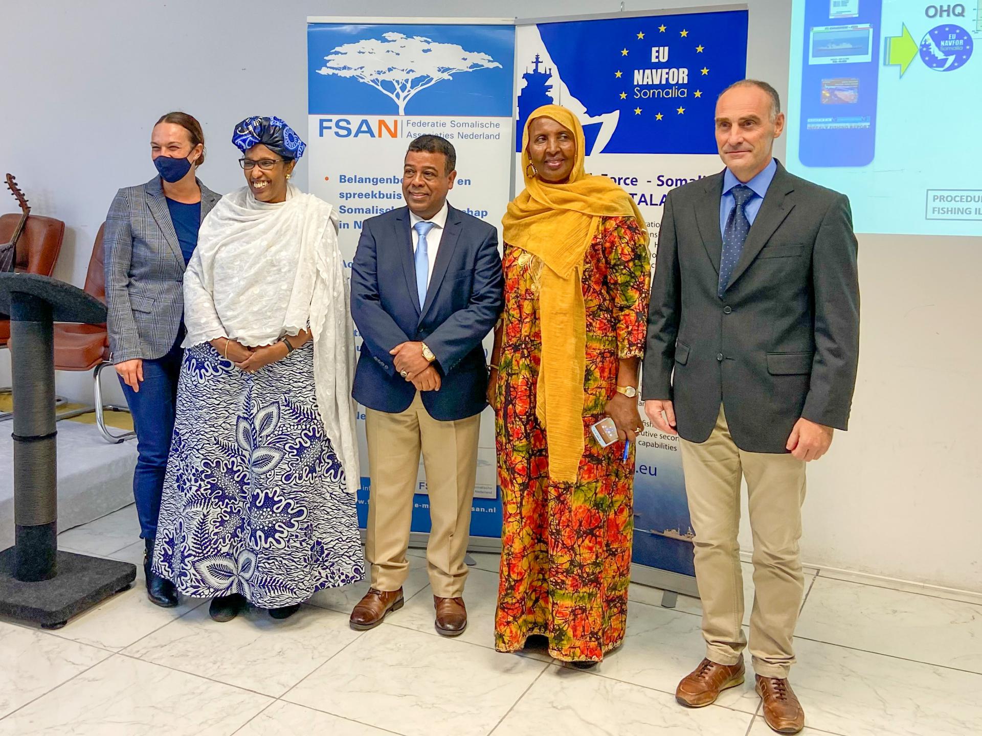 EU NAVFOR meets members of Somali community in Amsterdam