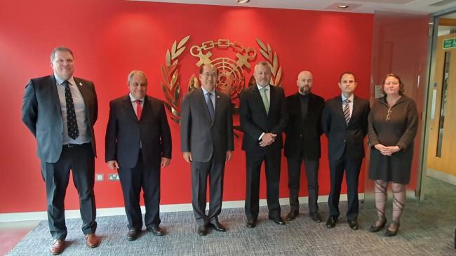 EU NAVFOR OPERATION ATALANTA AND THE INTERNATIONAL MARITIME ORGANIZATION MEET AT IMO HEADQUARTERS IN LONDON