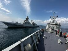 US: first ever joint naval exercise conducted between the EU and U.S.