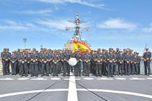 EUNAVFOR ATALANTA AWARDED THE ARMADA 41ST SQUADRON IN RECOGNITION FOR ITS PARTICIPATION IN THE OPERATION