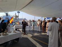 The High Representative of the European Union for Foreign Affairs and Security Policy Josep Borrell delivering his speech