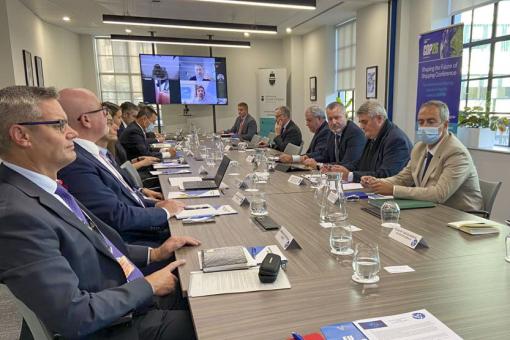 EU NAVFOR SOMALIA MEETS WITH SHIPPING INDUSTRY DURING THE 11TH INDUSTRY STRATEGIC MEETING TO REVIEW THE CURRENT STATE OF MARITIME SECURITY IN THE REGION